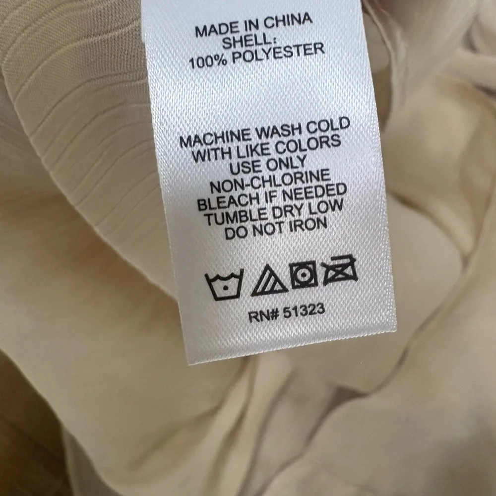 1. State Women's Cream Halter Blouse - Picture 6 of 6